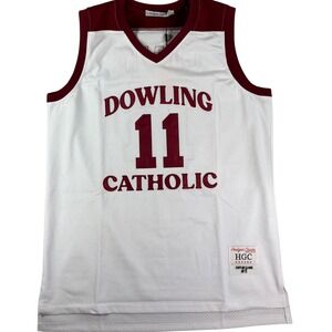 Headgear Classics Caitlin Clark Dowling Catholic Jersey White Maroon XL NEW